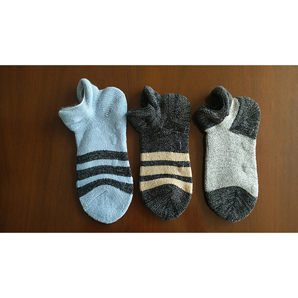 Low cut terry socks